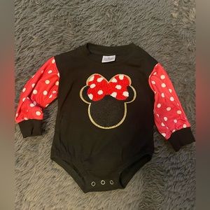 NWOT MINNIE mouse 6month bubble.